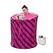 Produktbild GXF Erwachsene faltbare Sauna-Fass-Hauptsauna-Begasungs-Fass-Isolierungs-Badewanne der Kinder mit drahtloser Direktübertragung, TIMING, Wärmedämmung, wasserdichtes nichtgewebtes Gewebe, 100x9cm badewa