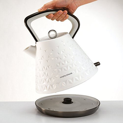 Morphy Richards 108102EE Prism Wasserkocher, 1,5 L, weiß - 2