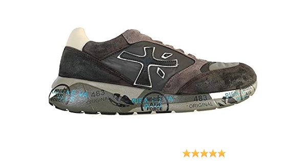 PREMIATA Scarpe da Uomo Sneaker Tessuto Tecnico e camoscio Zac Zac 3547  Grigio (Numeric_41) : Amazon.it: Scarpe e borse