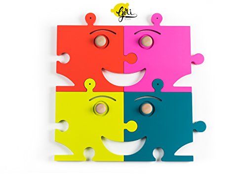 Preisvergleich Produktbild Gori Design Kleiderhaken Puzzle M1