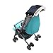 Zicac New Winter Outdoor Warm Thick Velboa Lined Waterpoof Washable Fingerless Fleece Gloves Hand Muff Warmer for Most Baby Infant Toddler Single Handle Pushchair Pram Stroller Buggy (Black)