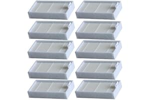 WuYan Ersatz-Staubsaugerfilter HEPA-Filter für Chuwi Vida V3 V3s X5 V5 V5s Pro Ecovacs CR130 CR120 CEN540 CEN250 Reinigungsteile, 10 Stück