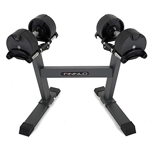 FINNLO by HAMMER Smartlock Hantel-Set mit intelligentem Smartlock-System und Hantelständer