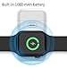 Produktbild CaseFirst Tragbares USB-Ladegerät für Apple Watch, 1000 mAh, kabelloses Ladegerät, kompatibel mit Apple iWatch Serie 4 3 2 1 44 mm 40 mm 42 mm 38 mm (MFi)