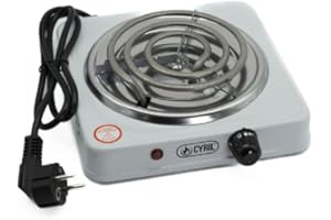 GENÉRICO Hornillo Eléctrico para Cachimba 1000W – Encendedor de Carbón Natural – Calentador Rápido y Portátil – Shisha, Hookah y BBQ