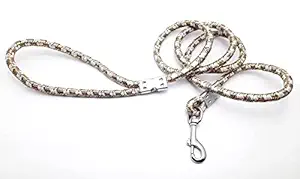 Stylish Nylon Multi Color Dog Cord Training Leash for Small to Medium Sized for Dogs with Strong Hook Size, 12 mm