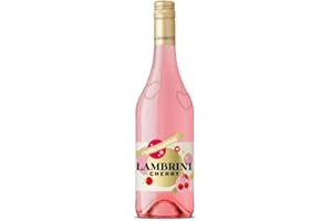 FRESHFIELDS MARKET Lambrini Cherry I 750ML I Fruit Wine I Alcoholic Volume 4% I Wine with Sugar and Sweetener I Contains Sulphates I Pack of 1