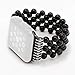 Produktbild Mumuj Mode Elegant Damen Metall Armband, Fashion Sports Beaded Bracelet Strap Ersatz Watch Band Jewelry Schmuck Ersatzband Armband fürAnwendbar auf Apple Watch Series 4/3/2/1/ 42 / 44mm (D)