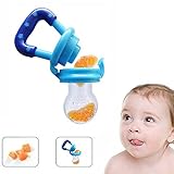 Hosaire Baby Schnuller Kinder Beruhigungssauger Kreativ Silikon Schnuller für 6-18M Mädchen,Junge(Blau) - 2