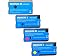 Produktbild 4x Tinten SPARSET (BK,C,M,Y) MULTIPACK kompatibel zu HP OfficeJet Pro 7720 7730 7740 WF 8210 8216 8710 8715 8718 8719 8720 8725 8730 8740, black, 58ml, L0S70AE / 953XL, cyan, magenta, yellow, je 26ml, F6U16AE F6U17AE F6U18AE / 953XL