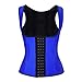 Produktbild Europäische Double strap Court Rubber Korsett Korsett Stahl-verstärktem Polyester Damen Korsett Korsett Mieder , blue s883324 , 3xl
