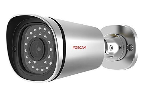 Preisvergleich Produktbild Foscam PoE IP Kamera Full HD, 2 Megapixel, Silber, FI9900ep