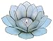 Produktbild Guru-Shop Lotus Teelicht Muschel 17 cm, Weiß, Farbe: Weiß, Windlichter & Teelichthalter