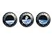 Moolecole 3X New Three-dimensional Outer Space Astronaut Wall Stickers Children's Room Decoration Stickers Living Room Bedroom Wall Stickers Waterproof Removable Wall Sticker Wall Poster