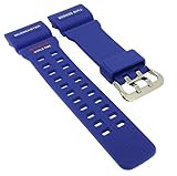Casio G- Shock Mudmaster Ersatzband blau Resin Band Schließe silberfarben GG-1000TLC-1A