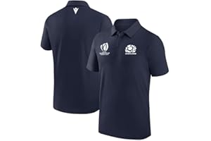 TUTTAVIA Maillot Rugby Homme Vêtements De Football Unisexe De Fans De Rugby Haut Imprimé à Manches Courtes pour Homme Maillot Coupe du Monde Rugby 2023 Polo Rugby France