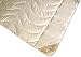 Produktbild Steppdecke 155 x 220 / 575 g - Garanta Steppbett Extra leichte Sommer Decke - Leinen Füllung KBA Bio Baumwolle Bezug