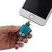 Produktbild Escomdp Süße Tiere 128GB iPhone USB Flash-Laufwerke mit Kette Monster Form Speicherstick 2in1 Pendrive Datenspeicherung für iPhone 6 6S 7 7Plus, iPad Lightning iOS Apple Geschenke für Schulkinder Studenten (128GB, Monster)