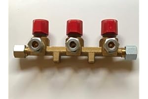 Cavagna LPG Triple Gas Manifold Isolater Valve – 8 mm – R43103