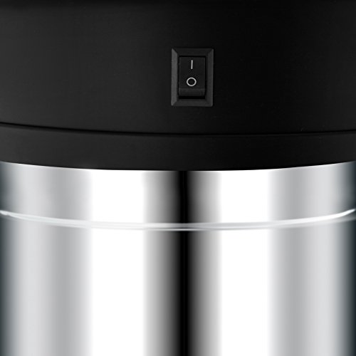 Abfalleimer / Mülleimer, automatisch, mit Bewegungssensor, Edelstahl, 56 l - 4