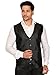 A.B.C. Garments Black Cotton Waistcoat For Men RS.1000.00