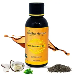 Sindhu Herbals Hairfall Rescue Anti-Dandruff Oil - 100ml / Hair Growth Oil/Reduces Hairfall