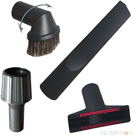 TOP - Universal (30 to 38 mm Diameter) Accessory Kit / Vacuum Cleaner Tool Kit For Bomann B 28 / B28, Moulinex CL 4.. Power Class, Hoover S 3725 / S3725, Salco STC-2000