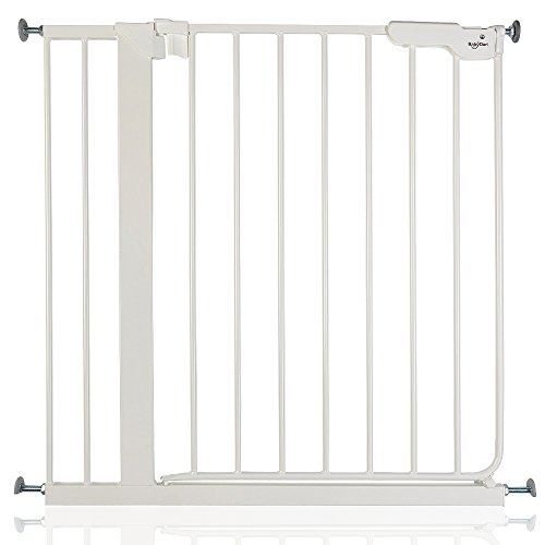 BabyDan Danamic True Pressure Baby Safety Stair Gate White All Widths (73cm-80.5cm)