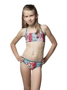 eleMar Mädchen Bikini, Bustier, 116-140, NEU, Farbe:024 ...