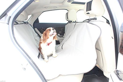 Ukayed UKayed05814 Pet Dog Seat Cover Heavy Duty Protective Rear Car Seat &amp;amp; Boot Waterproof Pet Cover Protector Hammock (Grey)