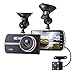 Produktbild Prevently Autokamera Dashcam Auto Dash Camera 4inch HD 1080P Auto DVR Kamera Video Recorder Dash Cam G-Sensor mit Rückfahrkamera (Schwarz)