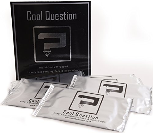 Einzeln verpackte Erfrischungstücher für Erwachsene – Luxus extra große Gesicht & Körper Erfrichungstücher – aus festem Stoff-ähnlichen Material – für Sport, Fitnesshalle, Im freien, Festivals, Camping, Wandern, Radfahren, Pendeln, Urlaub & Reisen, ein nützliches Geschenk ( 8er Pack)