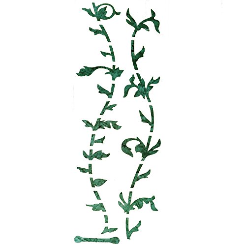 Árbol de la vida Mr.Power incrustaciones diapasón de la guitarra de adhesivo de marcadores de Color verde