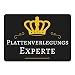 Produktbild Mousepad Plattenverlegungs Experte schwarz