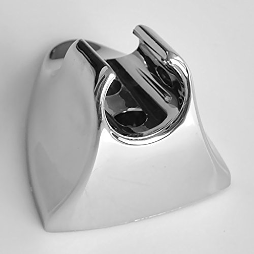 Gazechimp Handbrause Halterung Brausehalter Duschkopfhalter Chrome Wand Montier Silber - 4