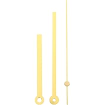 Kit 5 Lancette Per Orologio In Alluminio - Argento, Per Fai Da Te E Riparazioni | Precise E Leggere