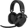CORSAIR HS65 WIRELESS Multiplatform Gaming Headset with Bluetooth – Dolby 7.1 Surround Sound – Omni-Directional Microphone – iCUE Compatible – PC, Mac, PS5, PS4, Nintendo Switch, Mobile – Carbon