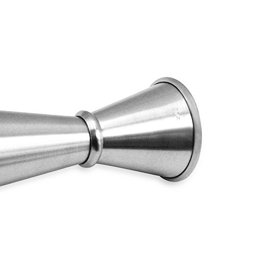 VKING Double Jigger Cocktail Measuring Tool Liquor Shot Bar Stainless Steel im japanischen Stil Doppel Cocktail Setzmaschine Edelstahl Design Cocktail Messbecher Bar accessoire Jigger Cocktail Maß – Jigger 30/60 ml Barmaß Messbecher Barzubehör Cocktails Shaken Edelstahl Doppelseitig Messbecher Jigger Dosierer Cocktail Barkeeper Drink Mixer-Likör Messbecher - 3