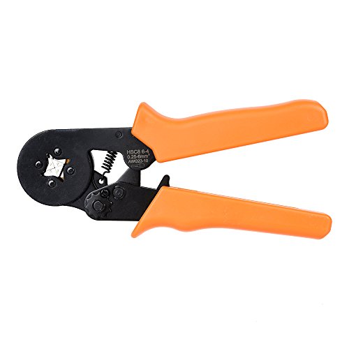 Fontic Crimpzange Set Zwinge Crimper Zange 0.25-6.0mm Crimpwerkzeuge Set Crimp Tool mit 800 Aderendhülsen Ratsche Kabelschuhe für isolierte unisolierte Aderendhülsen Ratsche Kabelschuhe - 5