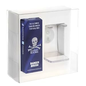 The Bluebeards Revenge Privateer Collection Badger Shaving Brush and Stand in Gift Box - Image 4