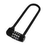 KurtzyTM 160mm Combination 4-Digit Padlock Lock Shackle Resettable Long Loop