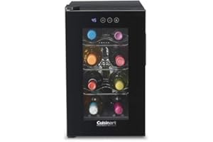 Cuisinart CWC-800CEN 8-Bottle Private Reserve Wine Cellar, Black
