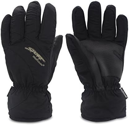Mens Ski Gloves - YOPINDU Warm Winter Ski Gloves Waterproof Cold Weather Womens Boys Outdoor Sports Hiking Motorbicycle Snowboard Cycle Skiing Gloves