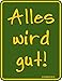 Produktbild ALLES WIRD GUT FUNSCHILD ALU SPAß GEIL VR064A