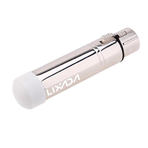 Lixada Iluminación Receptor Inalámbrico 2.4G ISM XLR DMX512 para Estadio Partido etc