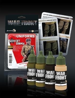 Soviet army uniform colours -War front - scalecolor - scale75