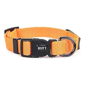 Heads Up For Tails Nylon Collar for Puppies and Small Dogs -XS (Orange)