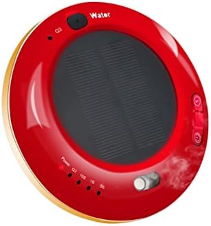 HL Car Air Purifier Solar Anion Purifier Car Air Humidifier , Red , 135*30Mm,red,135*30mm