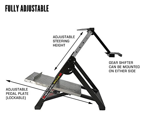 Siguiente nivel Racing soporte de volante de carreras y pedal plegable  PC  Xbox  PS4 