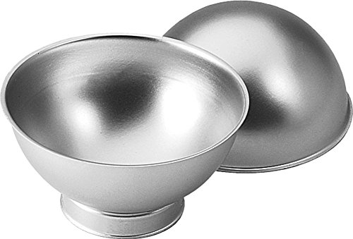 Wilton 2105-6506 Sports Ball Set Backform, Aluminium, silber, 16 x 16 x 16 cm, 2 Einheiten - 2